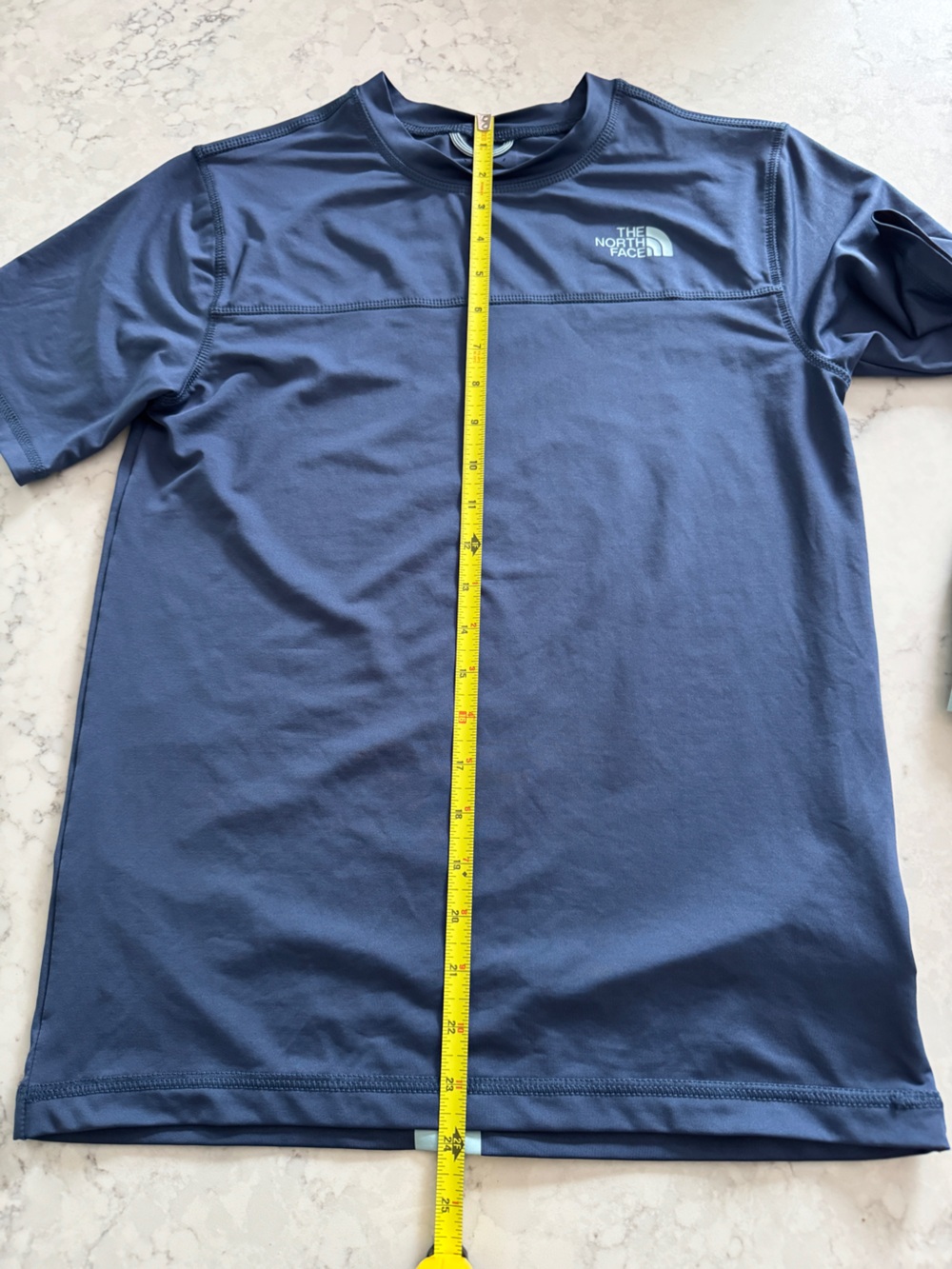 The North Face Boys Rash Guard Swim Set Blue Aqua Shorts Youth Large 14/16 UPF - Picture 9 of 11